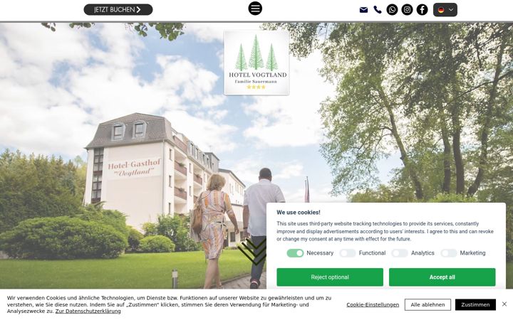 Screenshot of hotel-vogtland.de