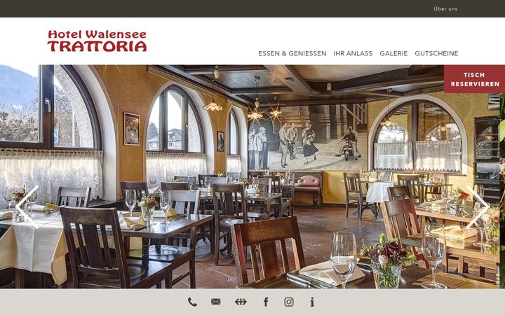 Screenshot of hotel-walensee.ch