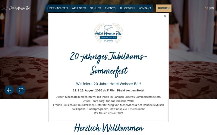 Screenshot of hotel-weisser-baer.de
