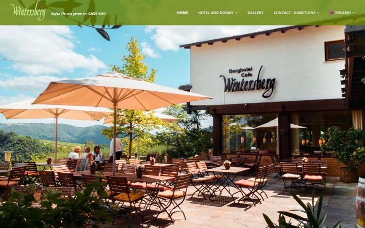 Screenshot of hotel-wintersberg.de