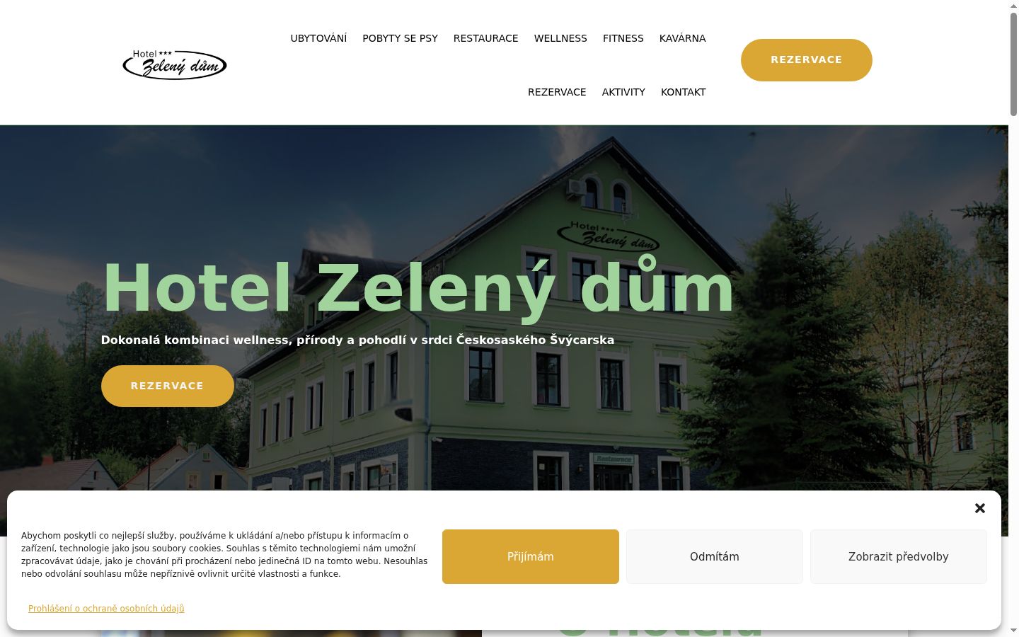 Zrzut ekranu banera zgody wyświetlanego przed jakąkolwiek interakcją