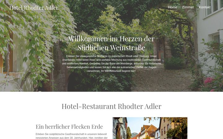 Screenshot of hotel-zum-goldenen-ochsen-maikammer.de