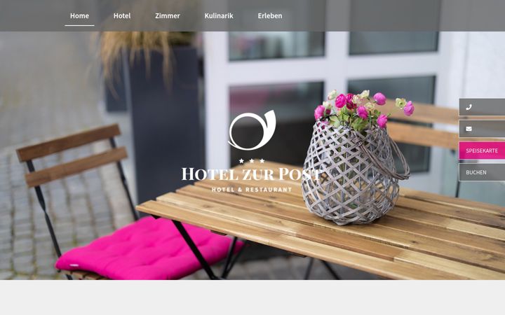 Screenshot of hotel-zur-post-brilon.de