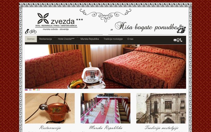 Screenshot von hotel-zvezda.si