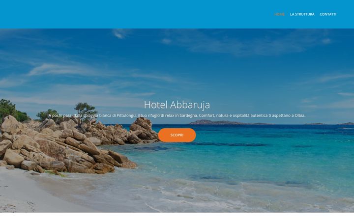 Screenshot of hotelabbaruja.com