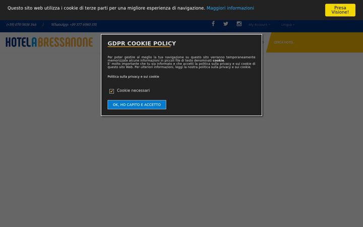 Screenshot of hotelabressanone.it
