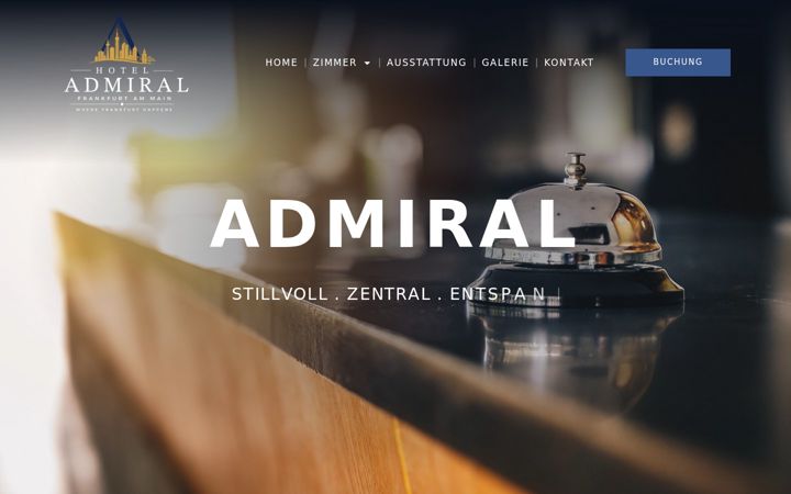 Screenshot of hoteladmiral.de