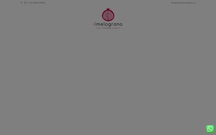 Screenshot of hotelalmelograno.it