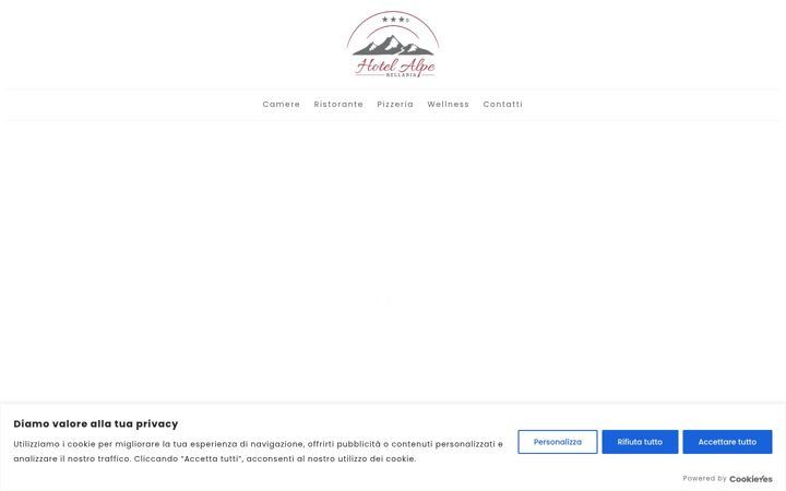 Screenshot of hotelalpebellaria.it
