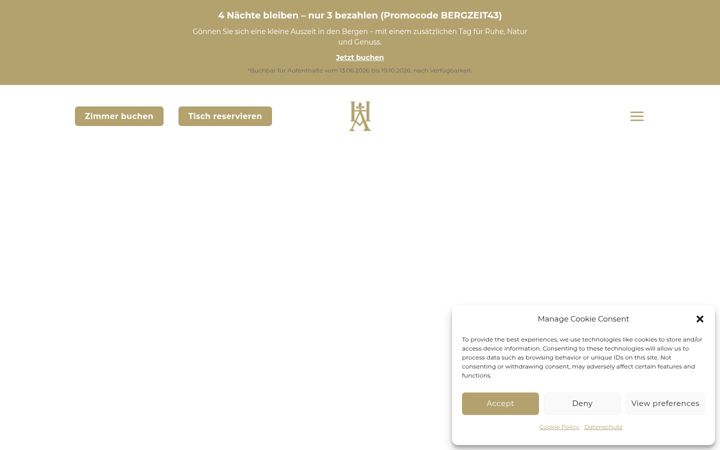 Screenshot of hotelalpinaparpan.ch