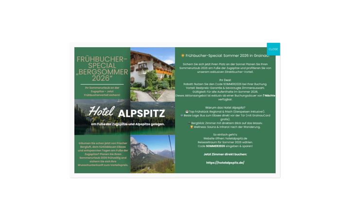 Screenshot of hotelalpspitz.de