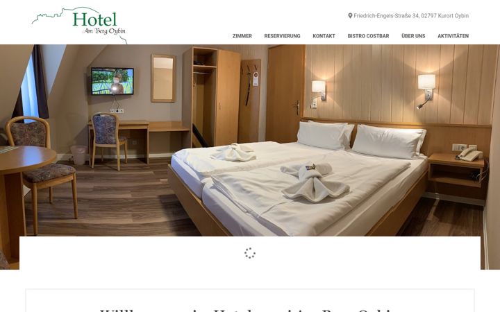 Screenshot of hotelambergoybin.de