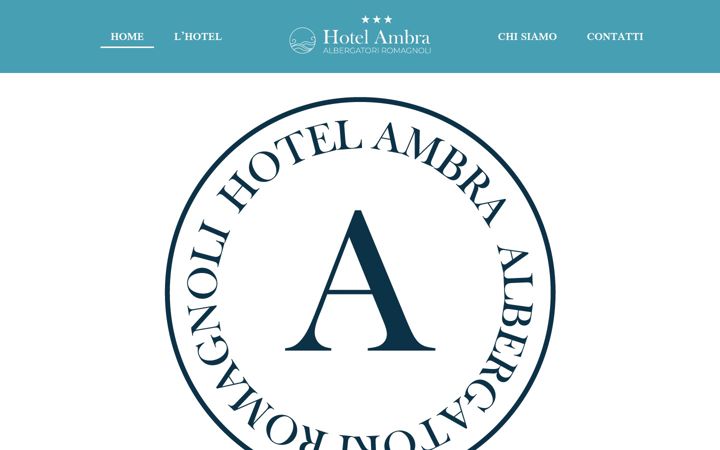 Screenshot of hotelambracesenatico.com