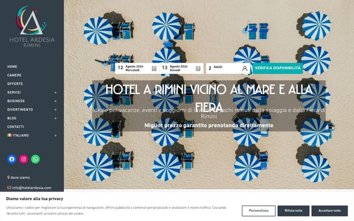 Screenshot of hotelardesia.com
