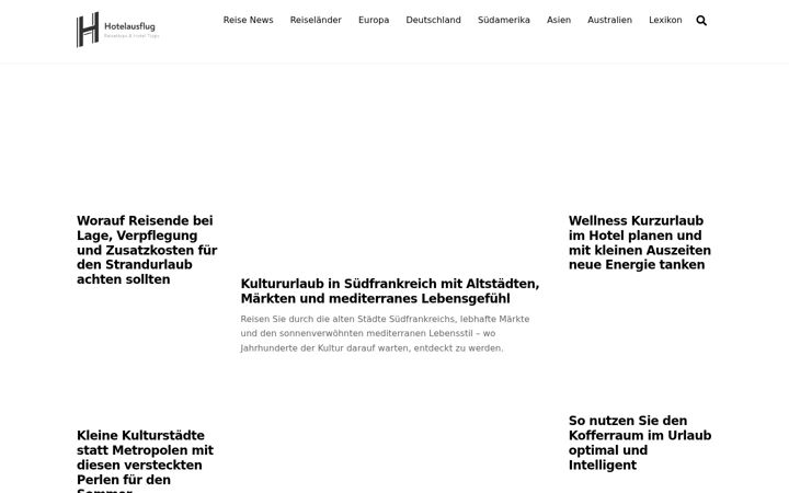 Screenshot of hotelausflug.de