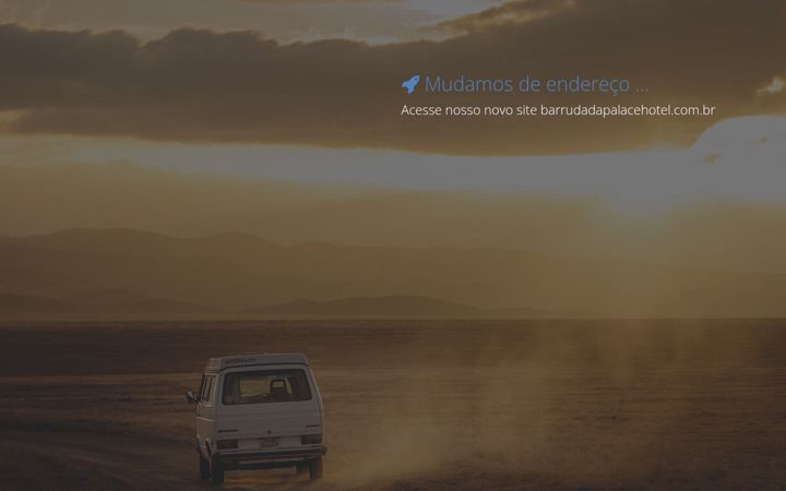 Screenshot of hotelbarrudada.tur.br