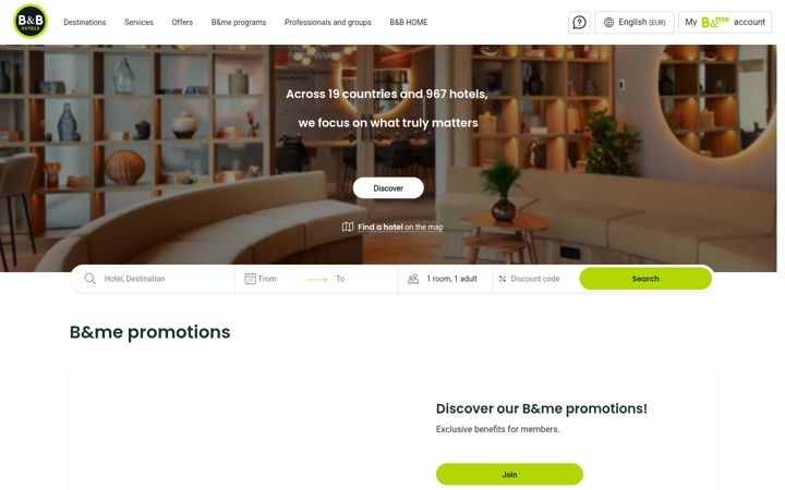 Screenshot di hotelbb.com