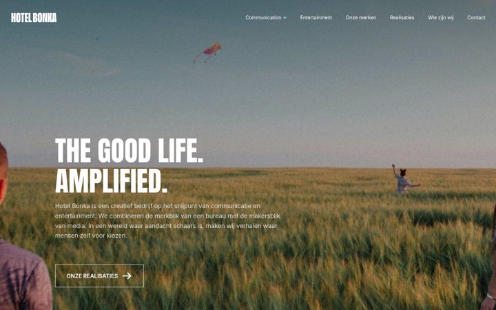 Screenshot of hotelbonka.be