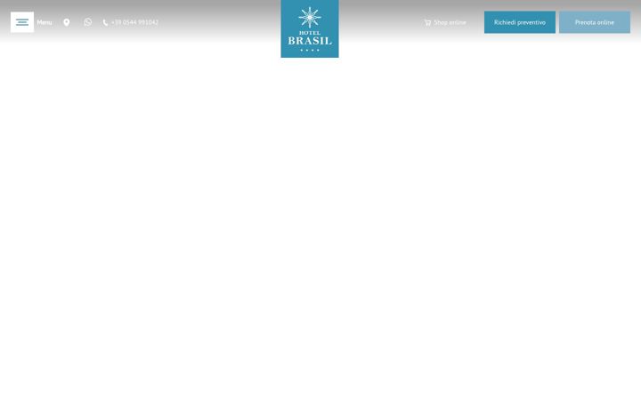 Screenshot of hotelbrasilmilanomarittima.it