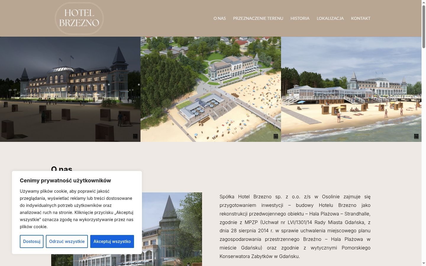 Screenshot des Einwilligungsbanners vor jeglicher Interaktion