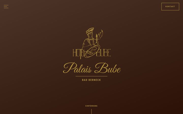 Screenshot of hotelbube.de