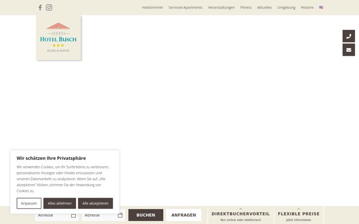 Screenshot of hotelbusch.de