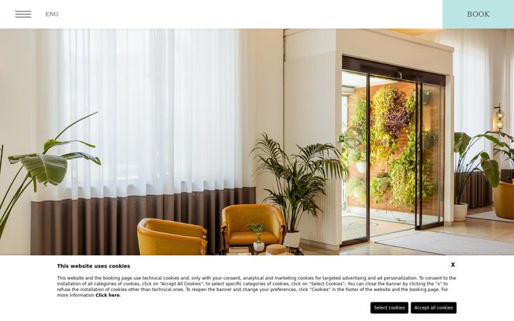 Screenshot of hotelcesareaugusto.com