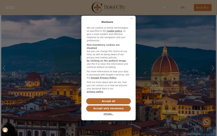 Screenshot of hotelcity.net