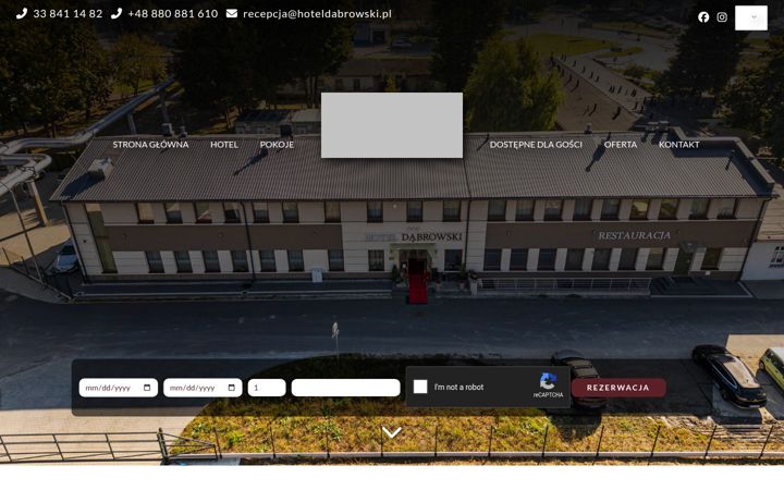 Screenshot of hoteldabrowski.pl