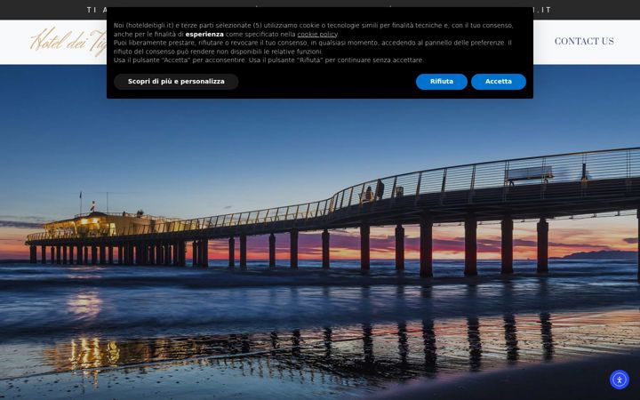 Screenshot of hoteldeitigli.it