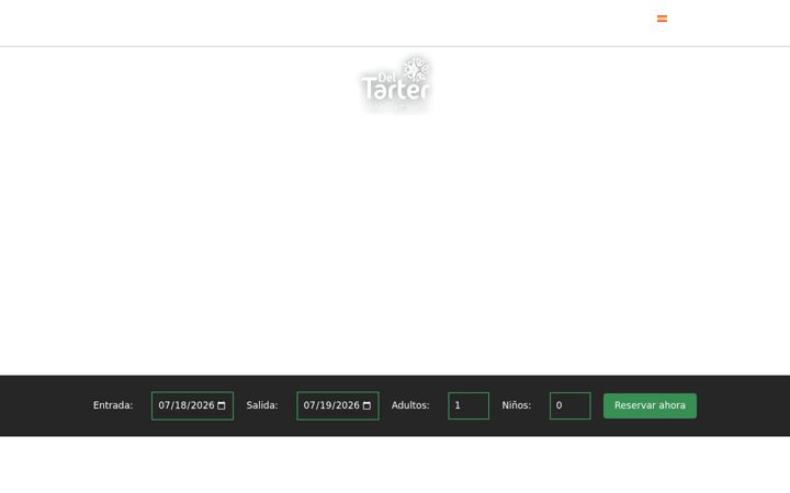 Screenshot of hoteldeltarter.com