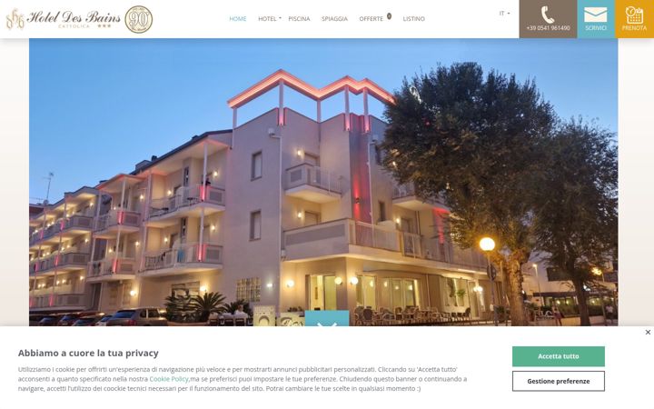 Screenshot of hoteldesbains.net