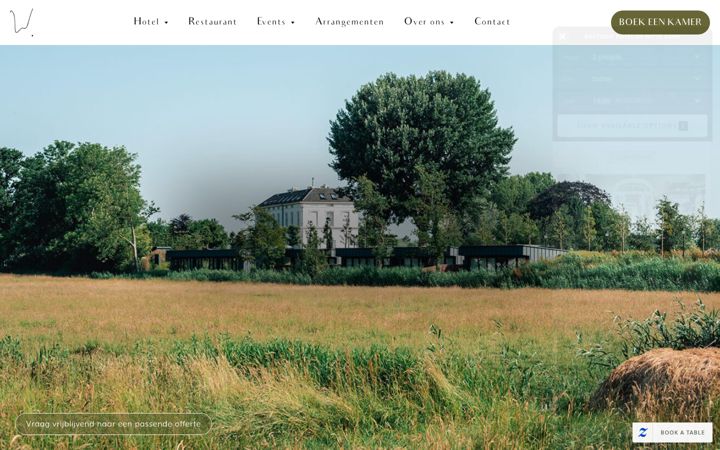 Screenshot of hoteldwd.nl