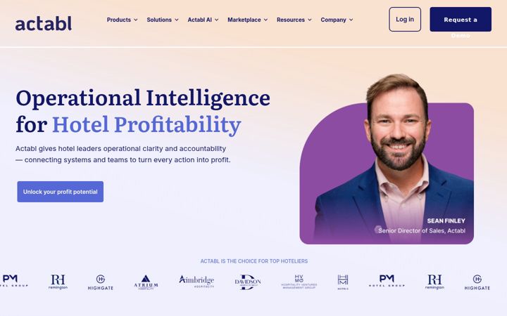 Screenshot of hoteleffectiveness.com
