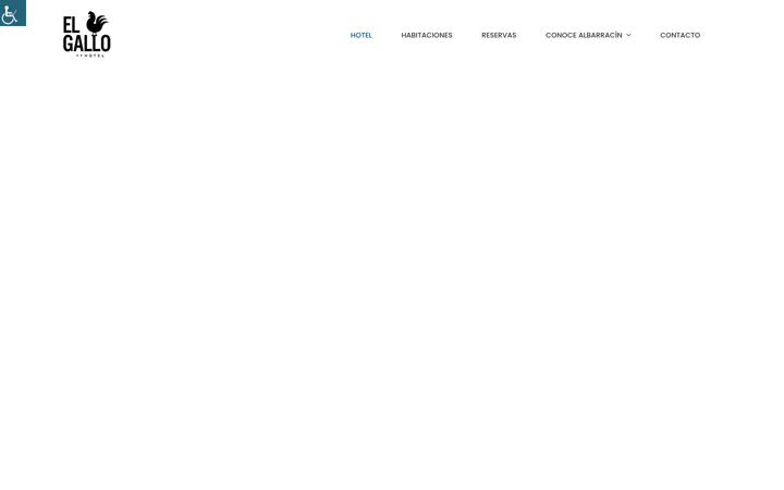 Screenshot of hotelelgallo.com