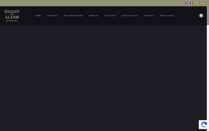 Screenshot of hotelencantdealaior.com