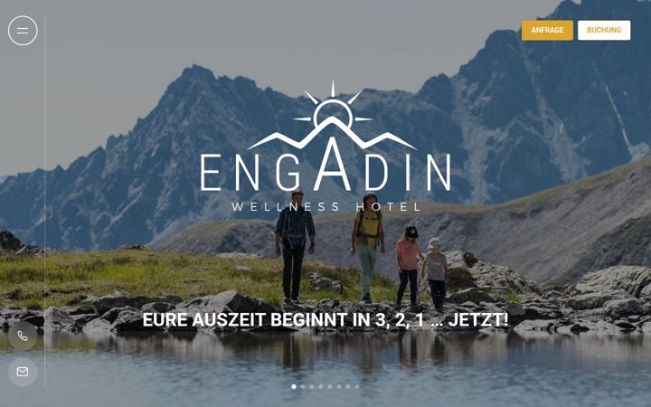 Screenshot of hotelengadin.info