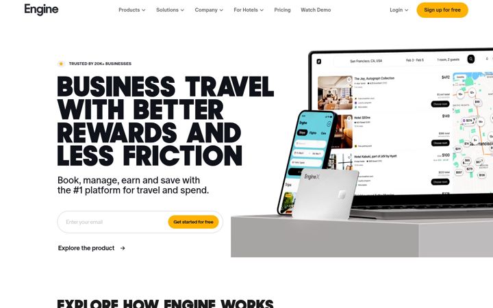 Képernyőkép: hotelengine.com