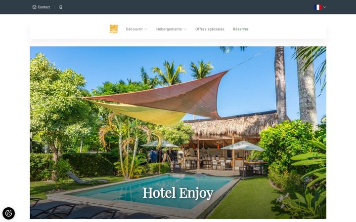 Screenshot of hotelenjoy-rd.com