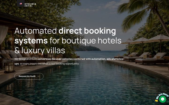 Screenshot of hoteleriadigital.com