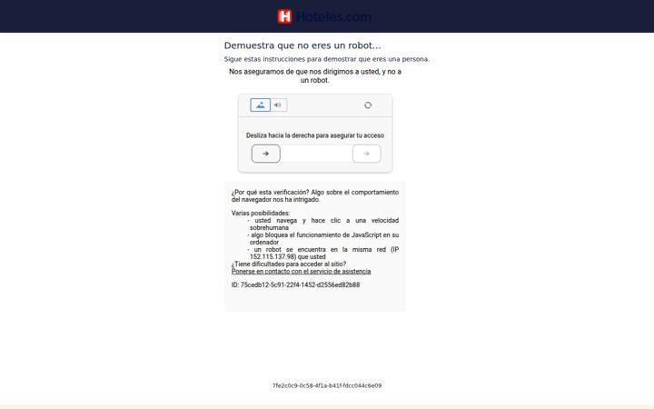 Skærmbillede af hoteles.com