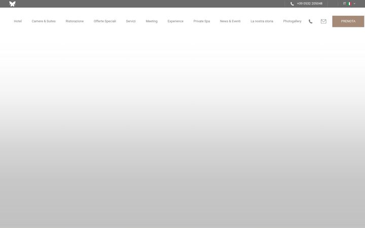 Screenshot of hotelferrara.com