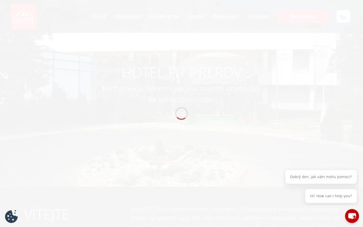 Screenshot of hotelfit.eu