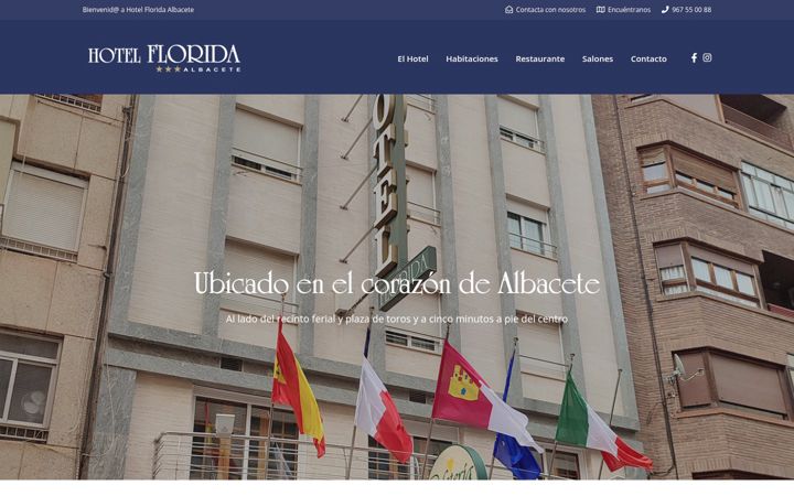 Screenshot of hotelflorida.es