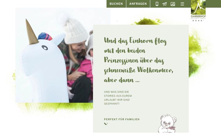 Screenshot of hotelgarberhof.it