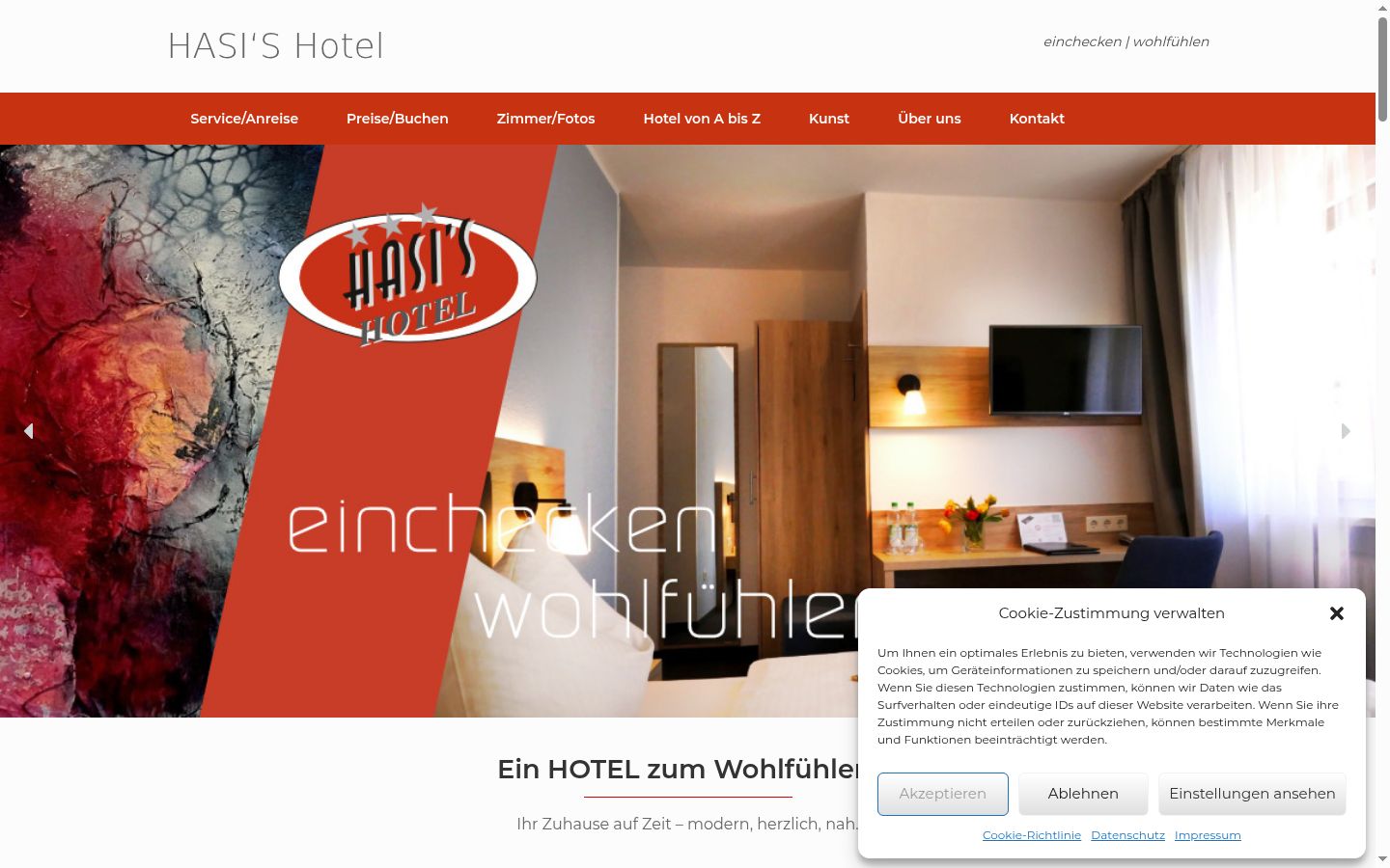 Screenshot tal-banner tal-kunsens muri qabel kwalunkwe interazzjoni