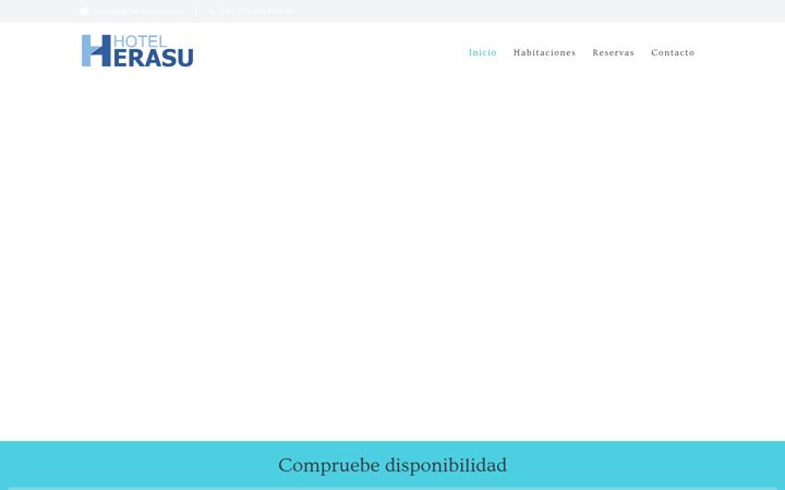 Screenshot of hotelherasu.com