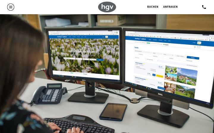 Screenshot of hotelhgv.it