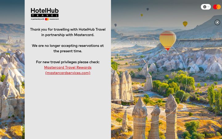 Screenshot of hotelhubtravel.com