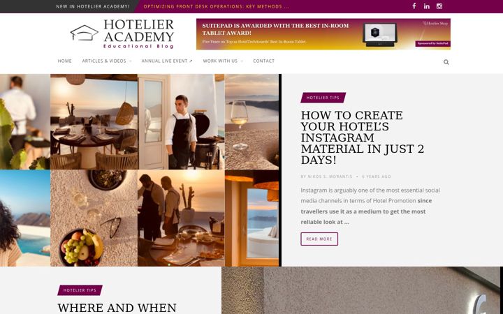 Screenshot of hotelieracademy.org